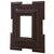 Italian frames in the Dutch style, circa 1945, each featuring an architectural stepped silhouette with projecting square...