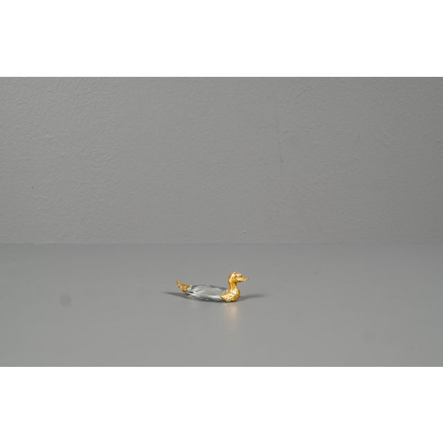 Glass Ducks in Swarovski Style, 1970s, Set of 4 For Sale - Image 9 of 13