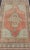 Tribal Vintage Turkish Oushak Rug With Medallion in Earthy Color Tones With Coral Color 3'2 X 5'11 For Sale - Image 3 of 10