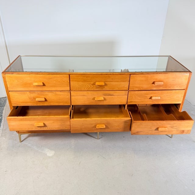 Vintage Oak Display Counter from Haka Ladenmöbel, 1960s For Sale - Image 10 of 14