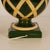 Vintage French Table Lamps Country Style Table Lamps Green Cream English - A Pair For Sale - Image 9 of 12