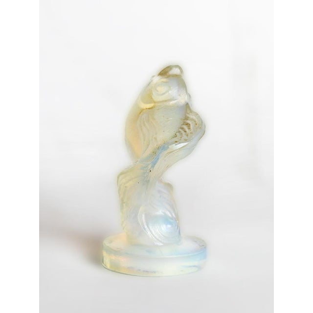 1930s Vintage Art Deco Glass Opalescent Fish by Sabino, 1930s For Sale - Image 5 of 11