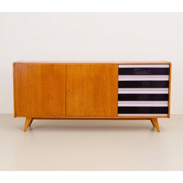 Mid-Century U-460 Sideboard by Jiri Jiroutek for Interior Praha, Czechoslovakia, 1960s For Sale - Image 18 of 18