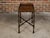 Brown English 19th Century Mahogany Faux Bamboo Side Table with Carved Tray Top For Sale - Image 8 of 12
