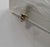 Metal Large Single French Art Deco Frosted Glass Wall Sconce by Hettier Vincent & Hanots 1930s For Sale - Image 7 of 10