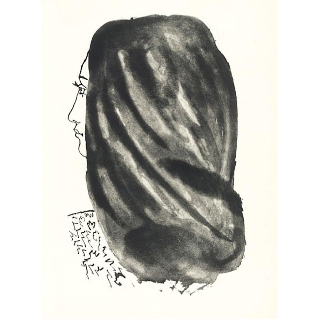 1985 Picasso Heliogravure 11 Woman With Long Hair Reproduction For Sale