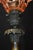 Brown Victorian Bronze Table Lamp with Pink Empire Glass Shade, 1890 For Sale - Image 8 of 18