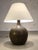 Ceramic Vintage French Brutalist Ceramic Table Lamp from La Borne, 1970s For Sale - Image 7 of 12