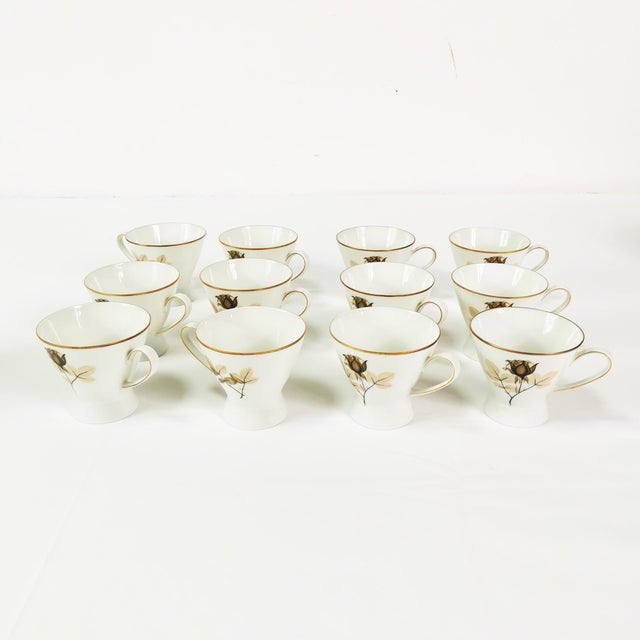 Mid-Century Modern Art Deco Coffee and Dessert Set by Raymond Loewy from Rosenthal, 1950s, Set of 47 For Sale - Image 3 of 16