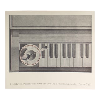 Hugh Kepets 1980 “Recent Prints” Poster For Sale