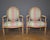 Louis XVI Medallion Armchairs, 1950s, Set of 2 For Sale - Image 12 of 12