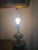 Late 20th Century Mid Century Modern Ribbed Chrome Table Lamp, For Sale - Image 10 of 12