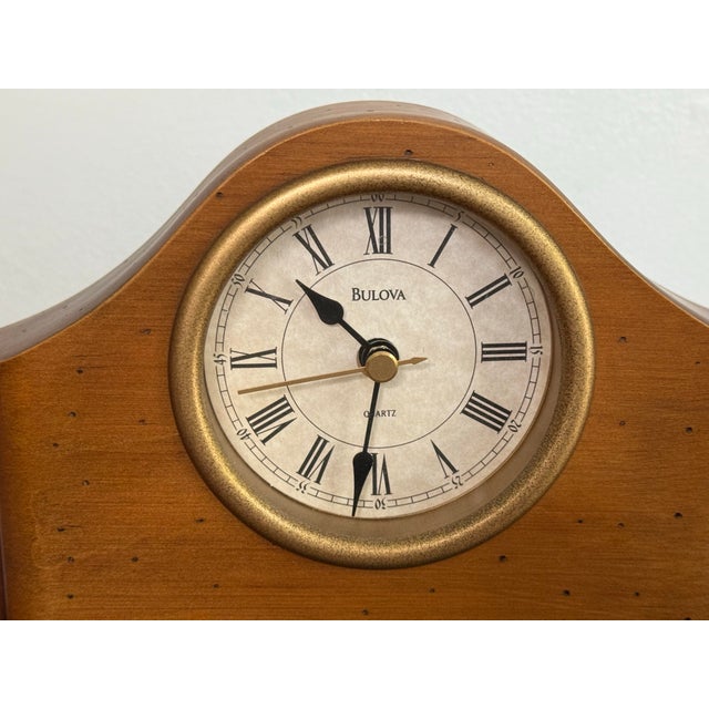 Art Deco Art Deco Bulova Mantle Clock For Sale - Image 3 of 7