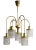 Gold Mid-Century Crystal Chandelier, 1960s For Sale - Image 8 of 8