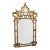 Hollywood Regency Faux Bamboo Chinoiserie Pagoda Mirror - 1 of 2 For Sale