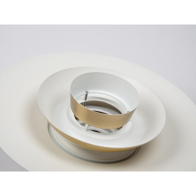 Gold Vintage Aluminum Pendant Lamp by David Mogensen for Superlight, 1980s For Sale - Image 8 of 12