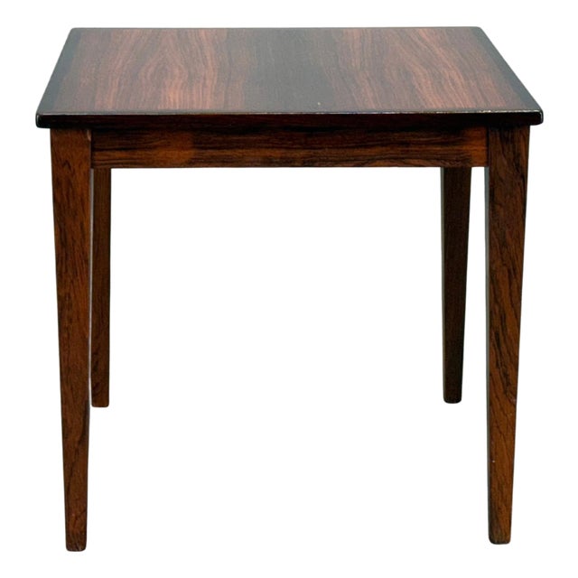 Mid-Century Modern Danish Rosewood Side Table, 1960s For Sale