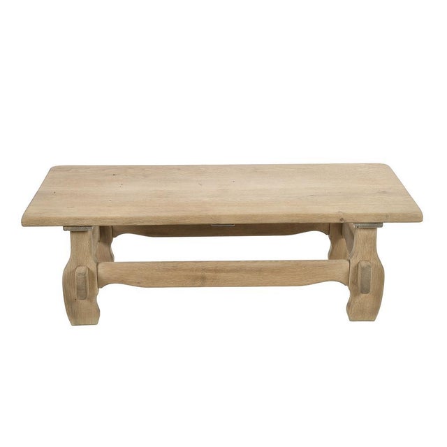 Coffee Table in Raw Wood For Sale - Image 6 of 6