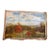 Vintage 1985 Autumn Landscape Oil on Canvas, Signed For Sale