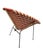 1960s 1960s Mid-Century Modern Balinese Vinyl Weave Scoop Chair For Sale - Image 5 of 11