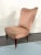 Set of Vintage Italian Pink Club Armchairs, 1950s For Sale - Image 6 of 12
