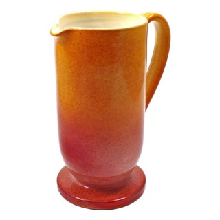 Copper-Colored Orange Carafe For Sale