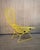 Bird Chair in Sulfur Yellow by Harry Bertoia for Knoll International, 1980s For Sale - Image 6 of 15