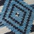 Contemporary Schumacher Manta Performance Pillow in Blue For Sale - Image 3 of 6