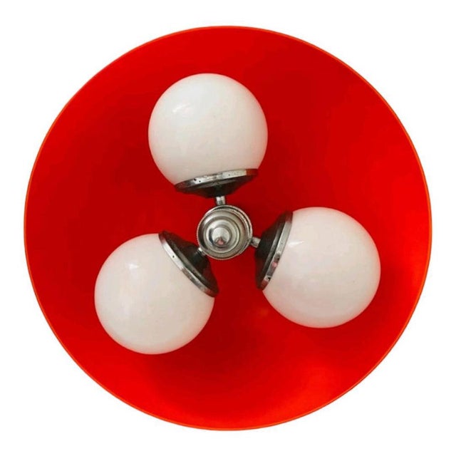 Mid-Century Modern Pop Art Ceiling Light For Sale - Image 3 of 18