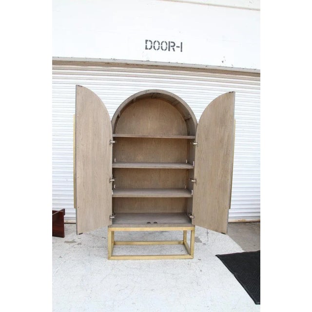 Taupe Narnia Ash Cabinet by Cyan Design For Sale - Image 8 of 9