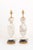 White Pair of Exquisite 1930s Italian Marble Urns For Sale - Image 8 of 11
