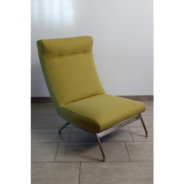 Model Galion Low Chair by Gilbert Steiner, France, 1960s For Sale - Image 11 of 13