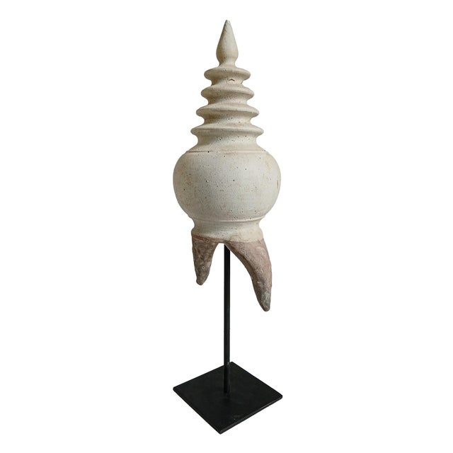Mid 20th Century Thai Stupa Architectural Detail For Sale - Image 10 of 13
