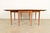 Henkel Harris Henkel Harris Federal Solid Walnut Drop Leaf Dining Table, Circa 1960s For Sale - Image 4 of 13