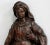 Oak Statue of a Saint, 19th Century For Sale - Image 5 of 18