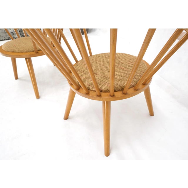 Pair of Japanese Mid Century Modern Akita Mokko Fan Barrel