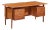 Kai Kristiansen for Fm Møbler Model Fm60 Mid Century Danish Teak Floating Desk For Sale