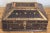 Vintage Wooden Hinged Box W Metalwork Detail For Sale - Image 4 of 10