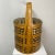 Chinese Vintage Double Happiness 3 Tier Woven Wedding Tiffin Basket For Sale - Image 3 of 12