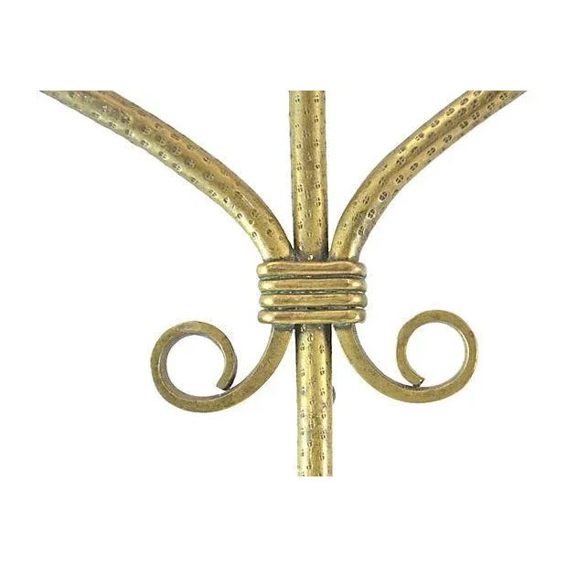 Antique 21" Brass Candle Holders - a Pair For Sale In Chicago - Image 6 of 8