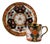 Antique Pattern 710 Demitasse Cup and Saucer from Jackson & Gosling Grosvenor, 1890, Set of 2 For Sale