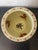 Chinoiserie Vintage Chinese Chinoiserie Peony & Koi Porcelain Planter For Sale - Image 3 of 8