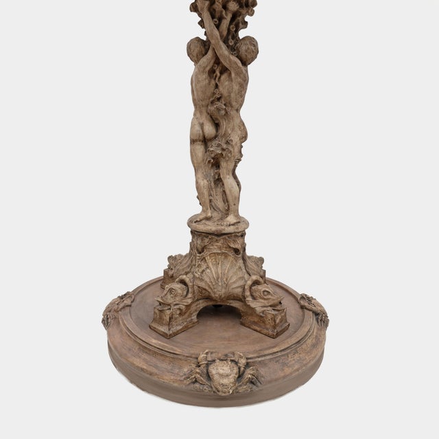 Early 19th Century Italian Neo-Renaissance Terracotta Fountain, Tuscany, Early 19th Century For Sale - Image 5 of 18