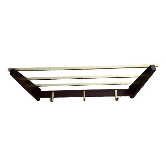 Vintage Scandinavian Coat Rack For Sale