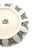 Asian Modern Bat Trang Vietnamese Soup Bowls With Hand Painted Blue Botanical Motif - Set of 4 For Sale In New York - Image 6 of 9