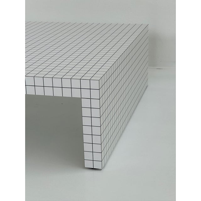 Quaderna Tavolino 656 Coffee Table by Superstudio for Zanotta, 1980s For Sale - Image 3 of 10