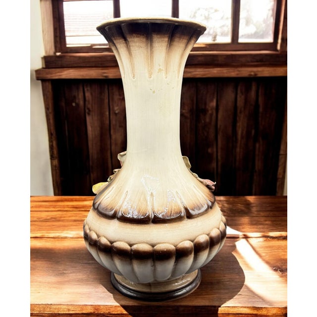 Vase with Roses by Capodimonte, 1950s For Sale - Image 6 of 18