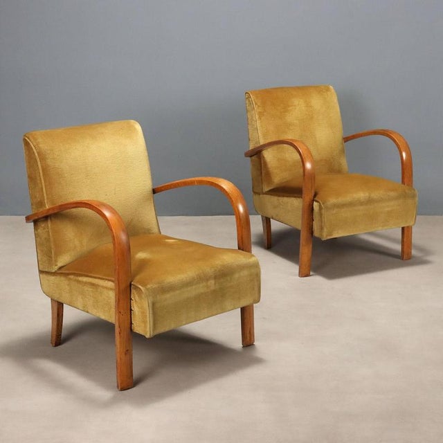 Armchairs, 1950s-1960s, Set of 2 For Sale - Image 10 of 10