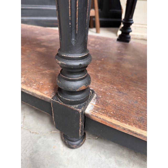 Early 20th Century Cloth Merchant's Table For Sale - Image 12 of 17
