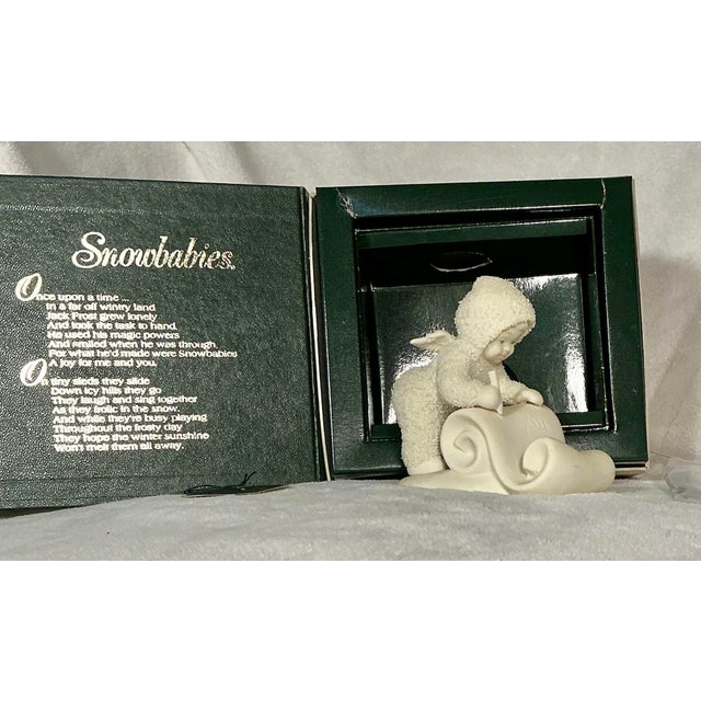 Department 56 (Snowbabies Collection) tilted "To My Friend" (Winter Tales Series). Item number # 68917, introduced in...